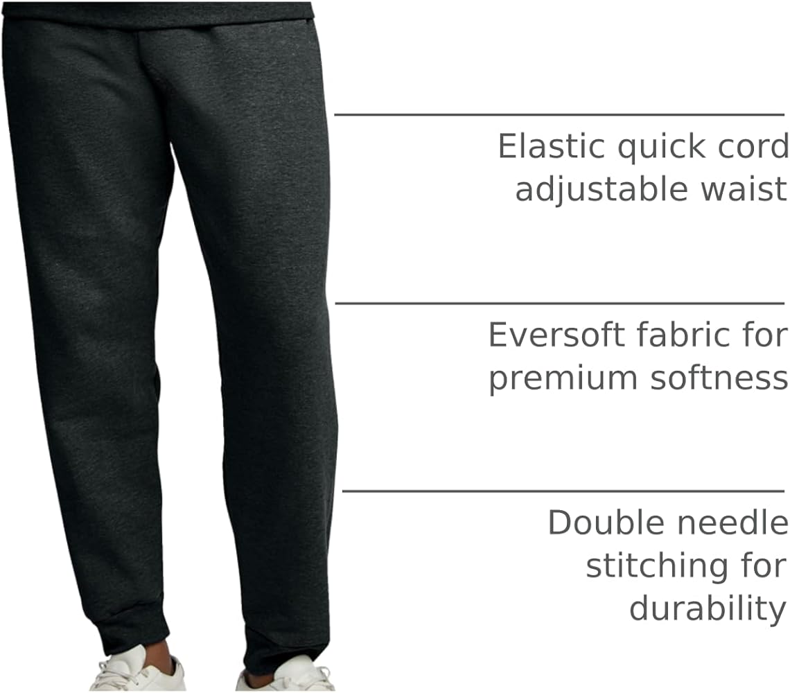 Amazon.com: Fruit of the Loom Men's Eversoft Fleece Joggers